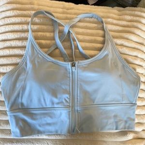 Balance Athletica OG Aura light blue sports bra